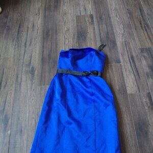 Vintage New With Tags Bliue Alfred Angelo Evening Dress